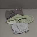 Comfy Cubs Easy Swaddle Blanket with Zipper Closure, 3 Pack - 100% Cotton Newborn Wrap, Small for 0-3 Months Infants, Breathable and Durable Sleep Sack for Babies - Stone, Pacific Blue, Sage