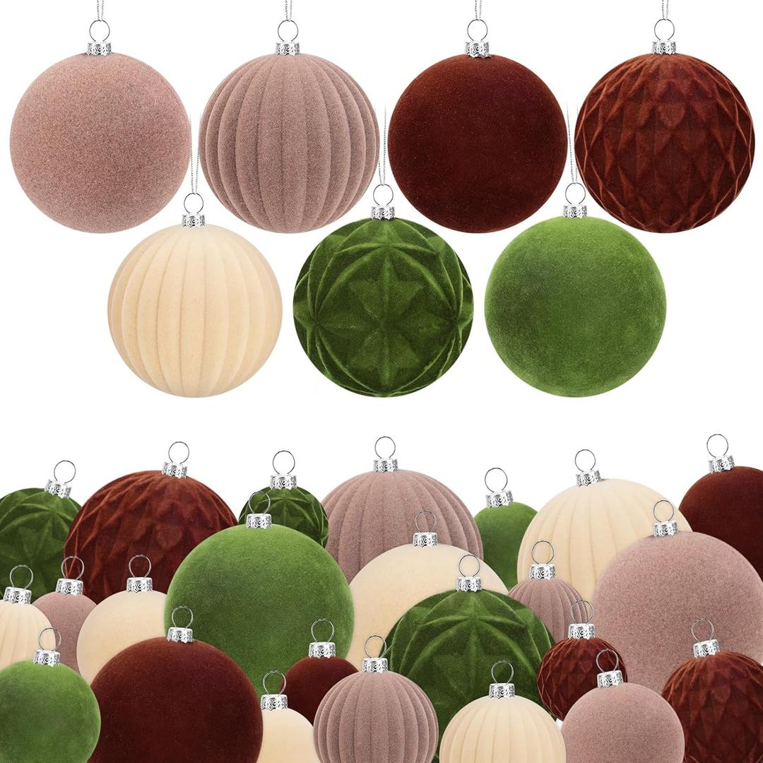 minilnflat 36  velvet Christmas and party decorations