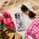 for iPhone 13 Pro Max Case, Coastal Romantic Y2K Design with Military-Grade Drop Protection, Romantic Ocean Theme Ocean Theme TPU Cover with 1.8mm Camera Protection for Girls