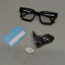 livho Oversized 99% Blue Light Glasses for Woman - Rectangle Fashion Glasses for Computer, Chic Preppy Frame - Anti Eyestrain