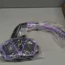 Greatever Dry Snorkel Set,Panoramic Wide View,Anti-Fog Scuba Diving Mask,Professional Snorkeling Gear (Adults, Black Purple)