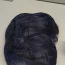 Navy Blue Womens 26inch 70cm Long Wavy Hair Party Movie Cosplay Costume Halloween Wig