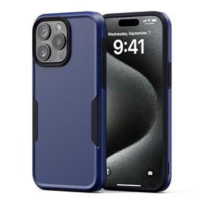 NTG【2023 New Designed for iPhone 15 Pro Max Case, Heavy-Duty Tough Slim Shockproof [2 Layer Structure][Military Grade Protection] Phone Case for iPhone 15 Pro Max(6.7 Inch), Cobalt Blue