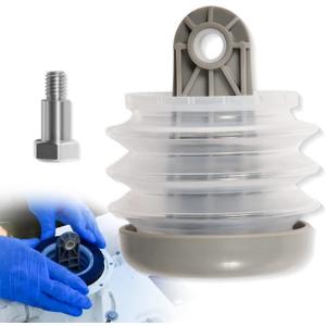 385230980 Pump Bellow Kit Toilet Pump Bellows S/T Pump Kit Fit for Dometic/Sealand VG & VHT Series, Vacuflush S Series, J Series Vacuum Pump & T Series Discharge Pump, Including Bushing and Bolt