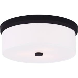 Livex Lighting 50864-07 Meridian 3-Light Ceiling Mount, Bronze