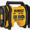 DEWALT Tire Inflator Portable Air Compressor 20V MAX, Air Pump with Automatic Shut Off, LED Light, Tool Only (DCC020IB)