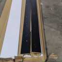 KISLOT Wood Bed Frame, Full Size Wooden Platform Bed Frame with Headboard and Footboard Mattress Foundation Farmhouse Bedroom Furniture No Box Spring Needed (Black-only Bed)