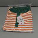 ZESICA Sweatshirts for Womens Long Sleeve Lapel V Neck Striped Oversized Tops size, Medium 