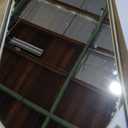 BEVERDY Arched Floor Mirror, 46" x 90" Oversized Full Body Mirror, Freestanding, Arch Mirror, Wall Mounted for Bedroom, Gold