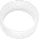 Clear Vinyl Tubing 5/8" ID  13/16" OD -25 Ft 45PSI,Flexible Plastic Tubing,BPA Free Non-Toxic, Multipurpose Hybrid Clear Reinforced Tube
