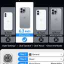 5 x Meifigno Designed for iPhone 16 Pro Case 6.3 inch, Compatible with MagSafe, Military-Grade Protection, Hard PC Back with Soft Edges Magnetic Phone Case Designed for iPhone 16 pro, Crystal Clear