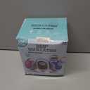 Halloween Bubble Machine, Bubbles Blower for Kids, Toddlers - 360 Rotation, 75 Adjustment, with LED Light - Bubble Toys Gifts for Boys, Girls, Outdoor, Birthday, Party (Black+orange)