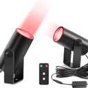 Whipless Whip Lights for Side by Side 2 PCS LED Whip Light Spot Beam Pod Lights Red LED Pods for ATV UTV Can am 1000XP Golf Cart Truck 4x4 Boat Polaris RZR SXS Offroad