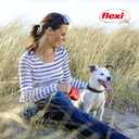 FLEXI New Classic Cord Retractable Dog Leash for Small Dogs up to 26 lbs. 16 ft., Pink | Tangle-Free Pet Walking Leash with One-Handed Brake, Pause, Lock|German Quality Product