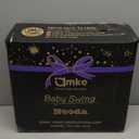 AMKE Baby Swing for Infants with Spacious & Breathable Mesh Seat, Lightweight Portable Baby Rocker Swing with 5-Speeds, 3 Timer & 12 Lullabies, Gentle Sway for Newborn Max 20 Lbs