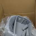 Open-Top Self Cleaning Litter Box, Automatic Litter Box with Dual Safety Sensors, Anti-Pinch Protection, Large Capacity, APP Control, White-Grey