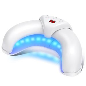 Toenail Fungus Device for Multiple Toenails & fingernails, Nail Fungus Device, Nail Repair Solution for Damaged and Discolored Nails, Suitable for Home Use White