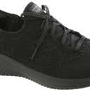 Skechers Women's Martha Stewart Ultra Flex 3.0-Back on Track Hands Free Slip-ins (9.5, Black/Black=bbk)