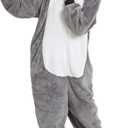 Animal Dog Onesie Kids Unisex Onepiece Pajamas Halloween Cosplay Party Costume