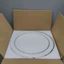 CVKASH 2 Pack Gold Crystal Semi Flush Mount Ceiling Light,Vintage Mini Ceiling Light Fixture Metal Close to Ceiling Lamp for Hallway Kitchen Living Room Bathroom Entryway Bedroom Closet