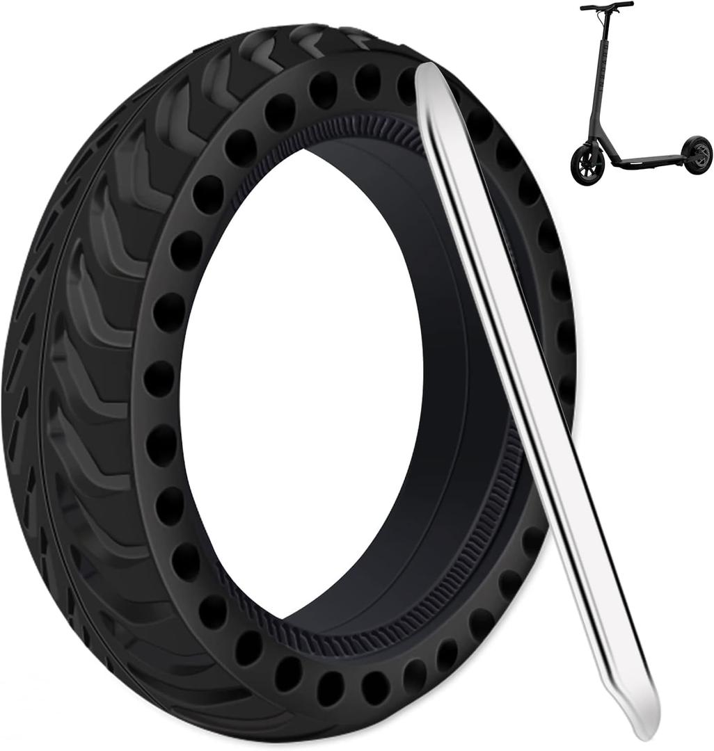 1 Pack Solid Tire,8.5Inch Electric Scooter Wheels for Xiaomi M365 Gotrax/gxl V2/XR Scooter Accessories,8 1/2'' Front/Rear Rear Solid Tires replacement wheel