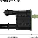 Vapor Canister Purge Valve EVAP Canister Purge Solenoid Valve Compatible with Ram 1500 Dodge Challenger Durango Grand Cherokee Pacifica 4627694AA(AB) 911410 Replacement Emission Canister Kit