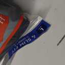 Hanes Men's Undershirts T-Shirt Pack, 4-Pack, ComfortBlend Moisture-Wicking Tees for Men, Crewneck T-Shirt, Slim Fit (Black, L)