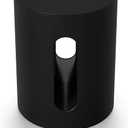 Sonos Sub Mini - Black - Compact Wireless Subwoofer (Single)