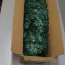 4FT Prelit Christmas Tree 2-Pack Artificial Potted Christmas Tree with 100 Warm White LEDs Battery Powered & 8 Lighting Modes for Xmas Porch Entrance Decorations