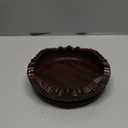 ood Wooden Display Stand Pedestal Wood Display Stand Antique Collection Vase Flower Pot Base Carved Flower Pattern Crafts (4.814cm)