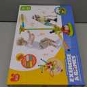 5 in 1 Musical Jump Toys, Toss Ring Game Stomping Launch Rocket Launcher for Kids, Obstacle Avoidance & Jump Squating Toy Games Remote Control Outdoor & Indoor Toys for Ages 4-8 8-13