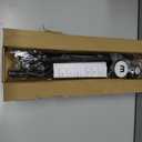 Tension Rod 30-63Inch Tension Curtain Rod for Windows Black Adjustable Curtain Rods No Drilling Spring Curtain Rod Tension Rods for Windows,Doorway,Bathroom,Closet