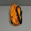 Ucreative 1/4 Inch x 50 Feet Synthetic Winch Rope 10,000LBs Line Cable with Hook and Stopper for ATV UTV (Orange)