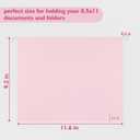 25 Packs Hanging File Folders,Cherry Pink Hanging File Folders Letter Size,Hanging Folders with 1/5-cut Tabs,Hanging Folders for Filing Cabinets, File Organizer Folder for Office,School,Home