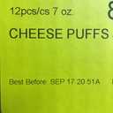 Weetabix 75RB Barbaras Bakery Jalapeno Cheese Puffs - 7 oz., 12 pack, BBD: SEP 17 20