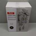 Rylai Cuckoo Clock Vintage Large Wooden Wall Clock Handcrafted 13x9.5 Inch Brown