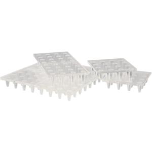 SoftTouch 4" Square Adhesive Anti-Dent Carpet Protectors with 3/8" Spiked Bottom, Self-Stick Spiked Furniture Pads for Tables, Beds, Sofas, Chairs, Set of 2, Clear