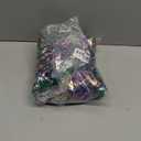 Mens 70s 60s Disco Shirt Metallic Party Costume Long Sleeve Button Down Shirts, Size: L