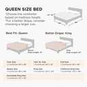 Bedsure Comforters Queen Size Duvet Insert, Quilted Down Alternative Comforter, Ultra Soft Lightweight Comforter Blanket for Bed, with 8 Tabs, Machine Washable, 88x88 in, White