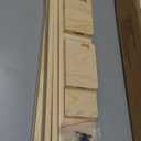 Floating Book Shelves for Wall, 23.6 inch Natural Wood Nursery Shelves for Book Storage, Solid Pine Wooden Floating Bookshelf for Bedroom Living Room, Set of 3, Unfurnished - DIY