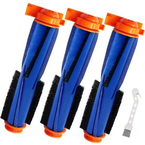 Replacement Parts for Shark AI AV2501S AV2511AE AV2610WA AV2501AE RV2502AE RV2400WD RV2610WD AV2510AOUS RV2520AOUS UR250BEOUS UR2500SR rv2410wd AI Ultra 2- in-1 Robot Vacuum,3 Pack Main Brush