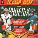 2025 Panini PHOENIX Football HUGE Factory Sealed MEGA Box with (4) EXCLUSIVE PYRAMID PARALLELS, (6) ROOKIES & (6) INSERTS! Look for Jaxson Dart, Travis Hunter, Ashton Jeanty, Cam Ward & More!