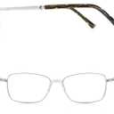 RB. Pilot Reading Glasses for Women Blue Light Blocking Computer Glasses Spring Hinge Readers Metal Frame Acetate Legs (Brown Frame Silver Bridge)