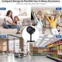 VSTARCAM Tiny Camera for Home Security 1Pcs, 2.4GHz WiFi Portable Battery Operated with IR Night Vision, Human Detection, 136 Wide Angle, Baby Monitor Small Motion Activated Camera