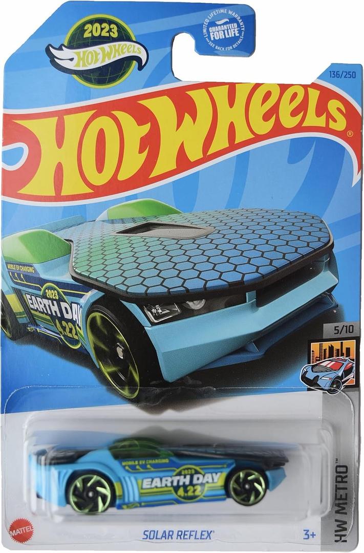 Hot Wheels Solar Reflex, HW Metro 5/10 [Blue] 136/250