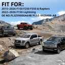 Unionlux Fit for F150 Tie Down Anchors, Upgraded Super Heavy Duty MBS5000LBS Coating Hook Truck Bed Tie Down Anchors Fit for 2015-2026 F150 F250 F350 & Raptor OE# FL3Z-99000A64-B & FL3Z-9928408-AB