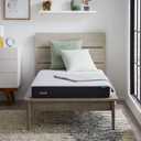 Lucid 6 Inch Memory Foam Mattress Low Profile Medium Firm Feel - Infused with Bamboo Charcoal and Gel - Bed in a Box - Temperature Regulating - Breathable - Twin Size