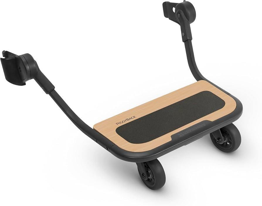 UPPAbaby PiggyBack Ride-Along Board for Vista, Vista V2, and Vista V3 Strollers / Quick Attachment for Children to Stand + Stroll / 55 lbs. Weight Capacity