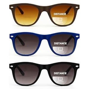 YayGlasz XL Oversize Bifocal Reading Sunglasses for Men/Women – Gradient Tinted Sun Readers for Big Head