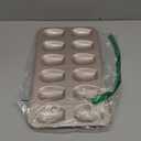 HONGBAKE Nonstick Madeleine Pan 2 Pack 12-Cavity Heavy Duty Madeleine Cookies Trays for Oven Baking, Warp Resistant Shell Shape Madeleine Mold Cake Pan, Champagne Gold